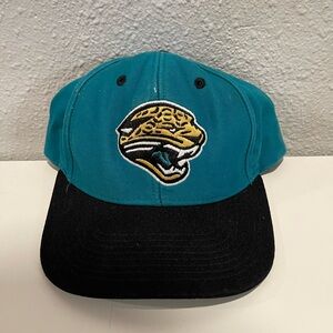 Vintage Reebok Jacksonville Jaguars Teal and Black Hat
